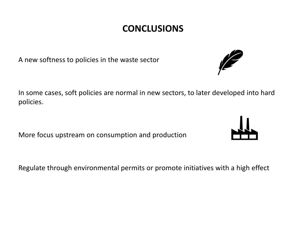 conclusions