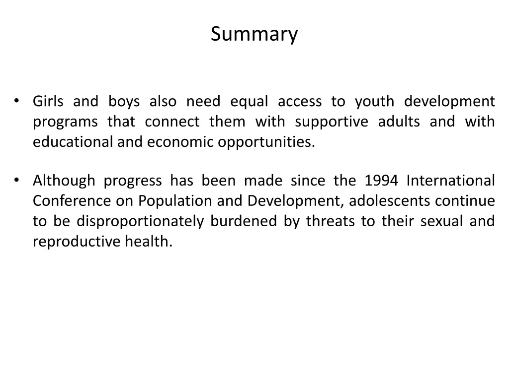 summary 1