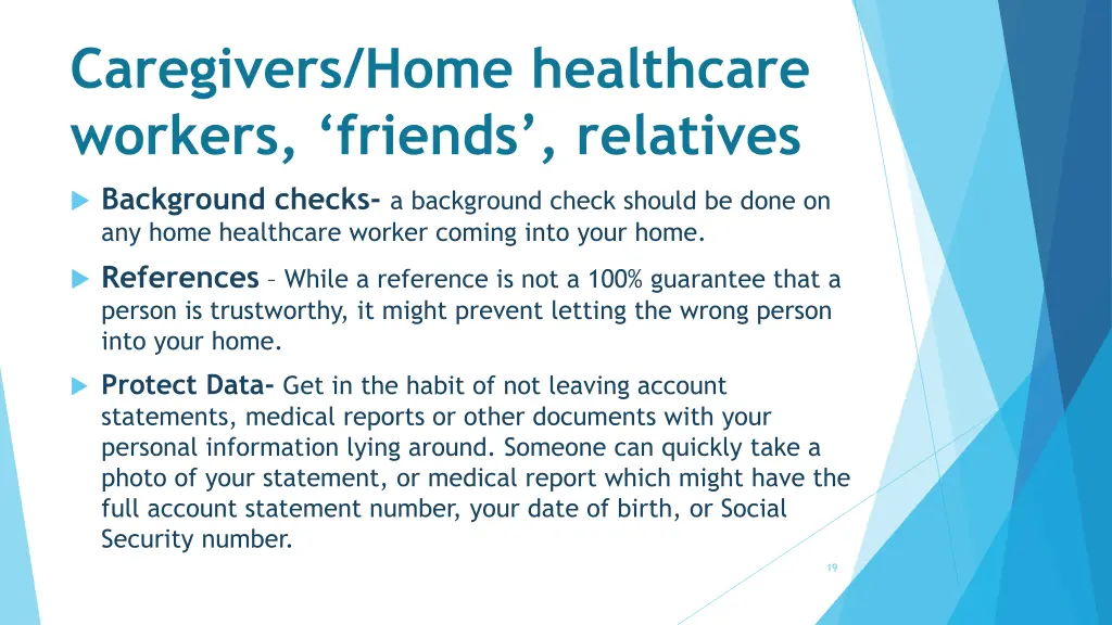caregivers home healthcare workers friends