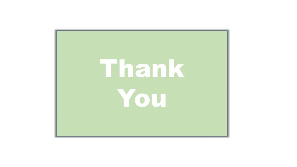 thank you
