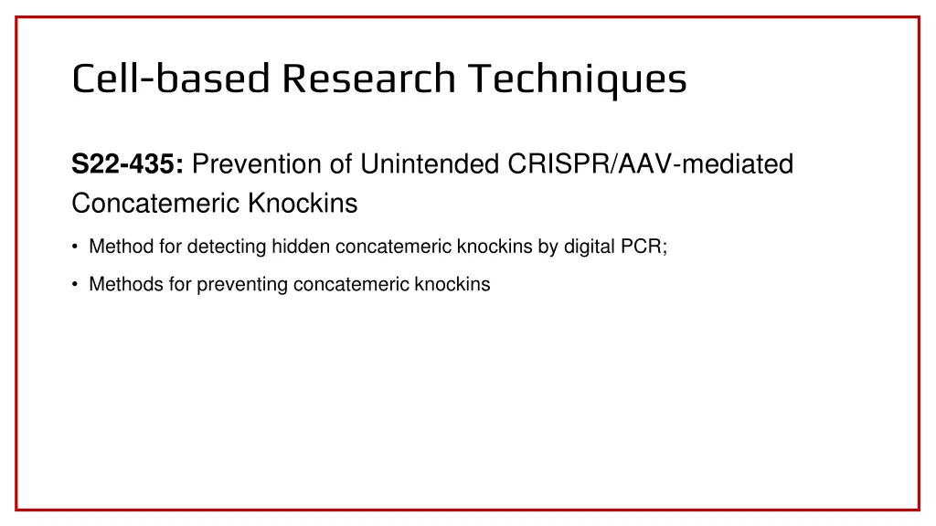 cell based research techniques 3