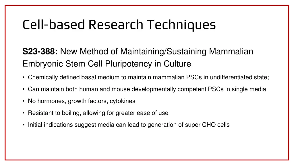cell based research techniques 4