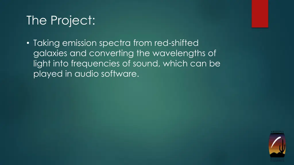 the project