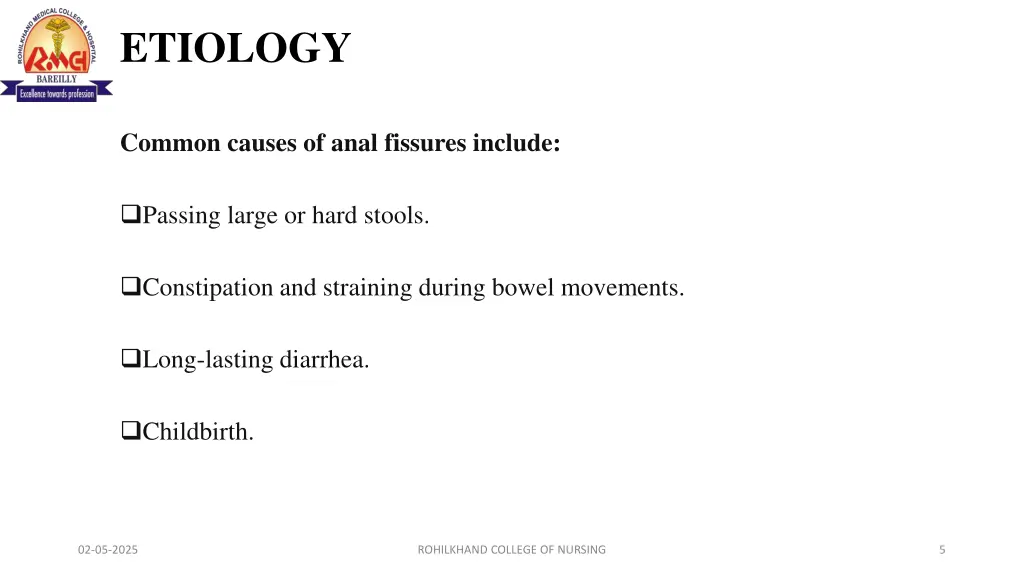etiology