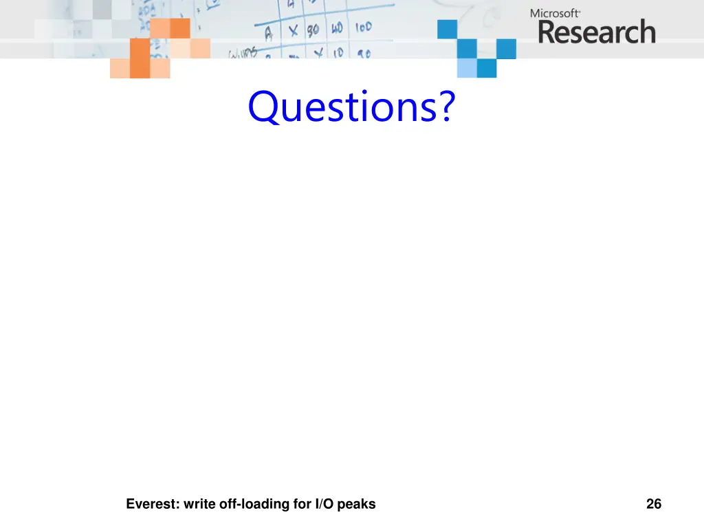 questions
