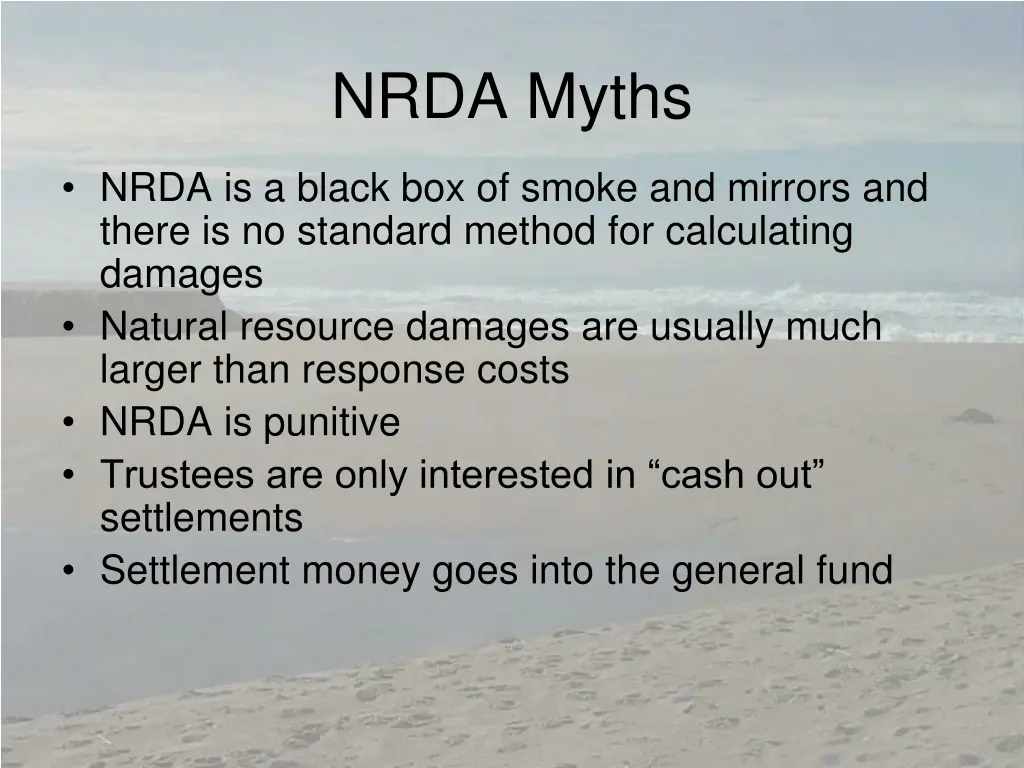 nrda myths