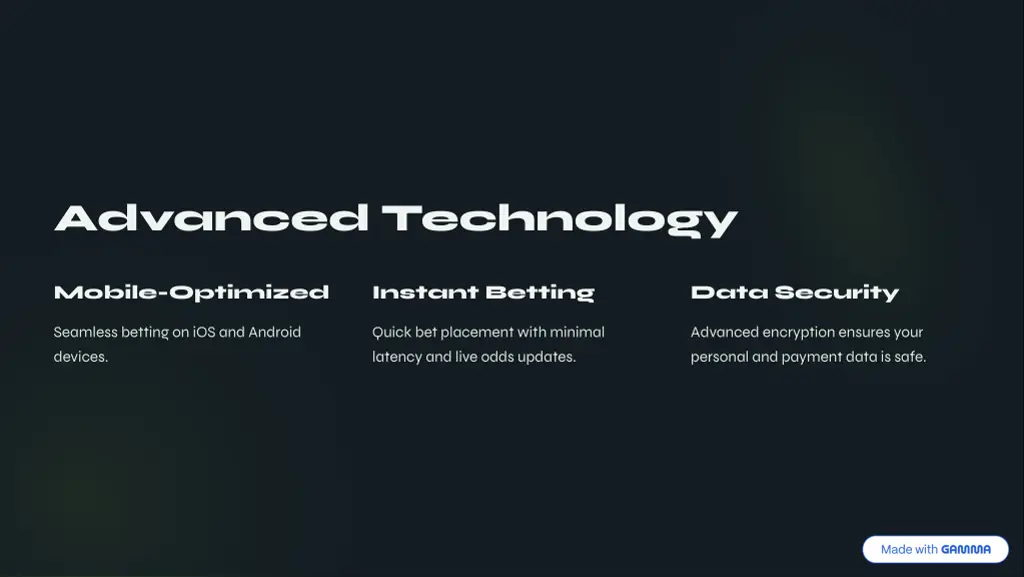 advanced technology