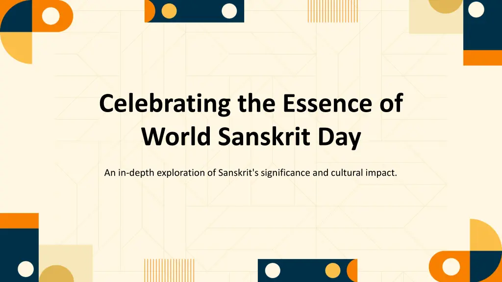 celebrating the essence of world sanskrit day