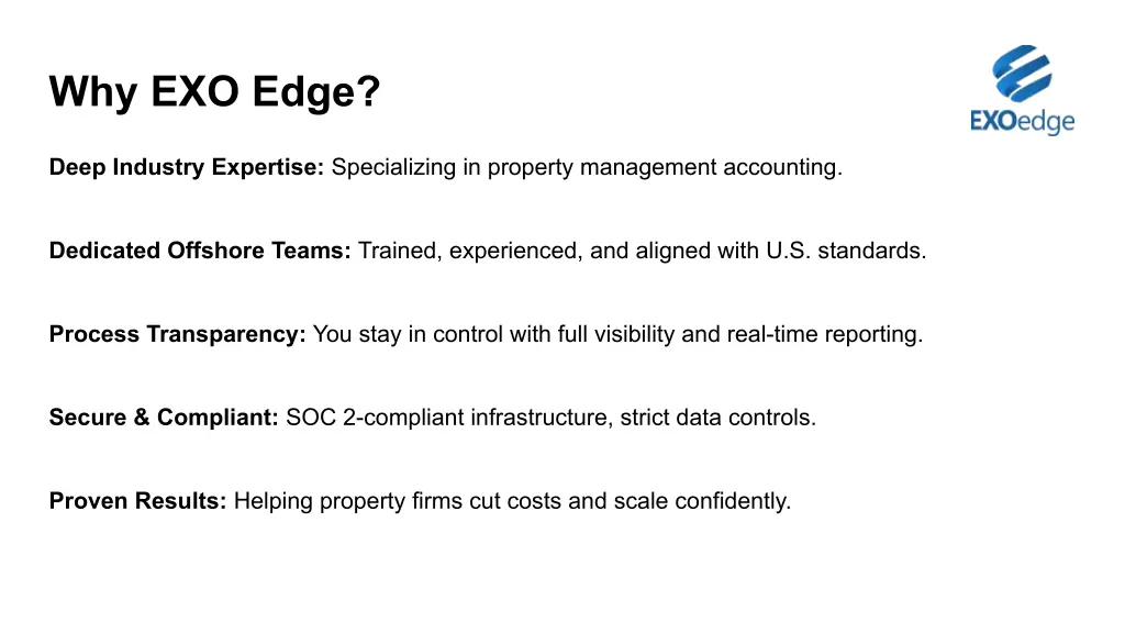 why exo edge