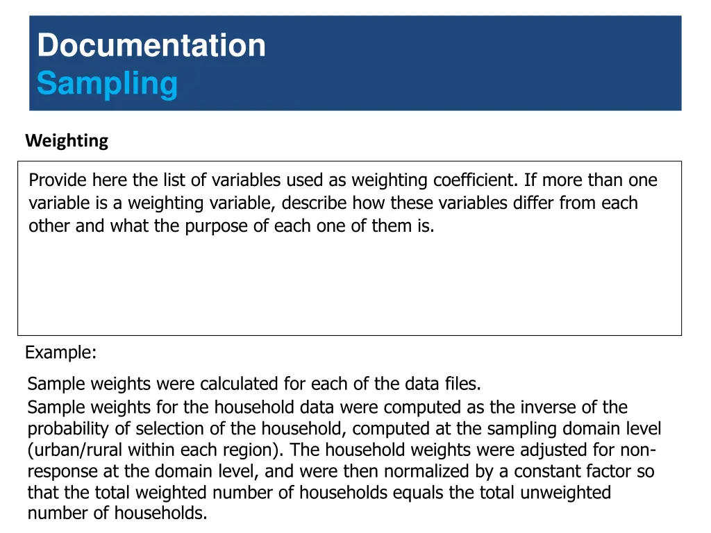 documentation sampling 4