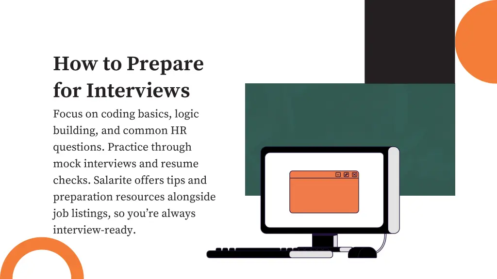 how to prepare for interviews focus on coding