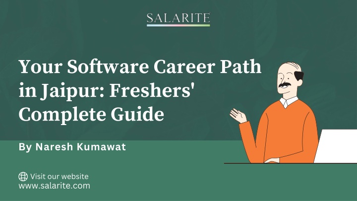 your software career path in jaipur freshers