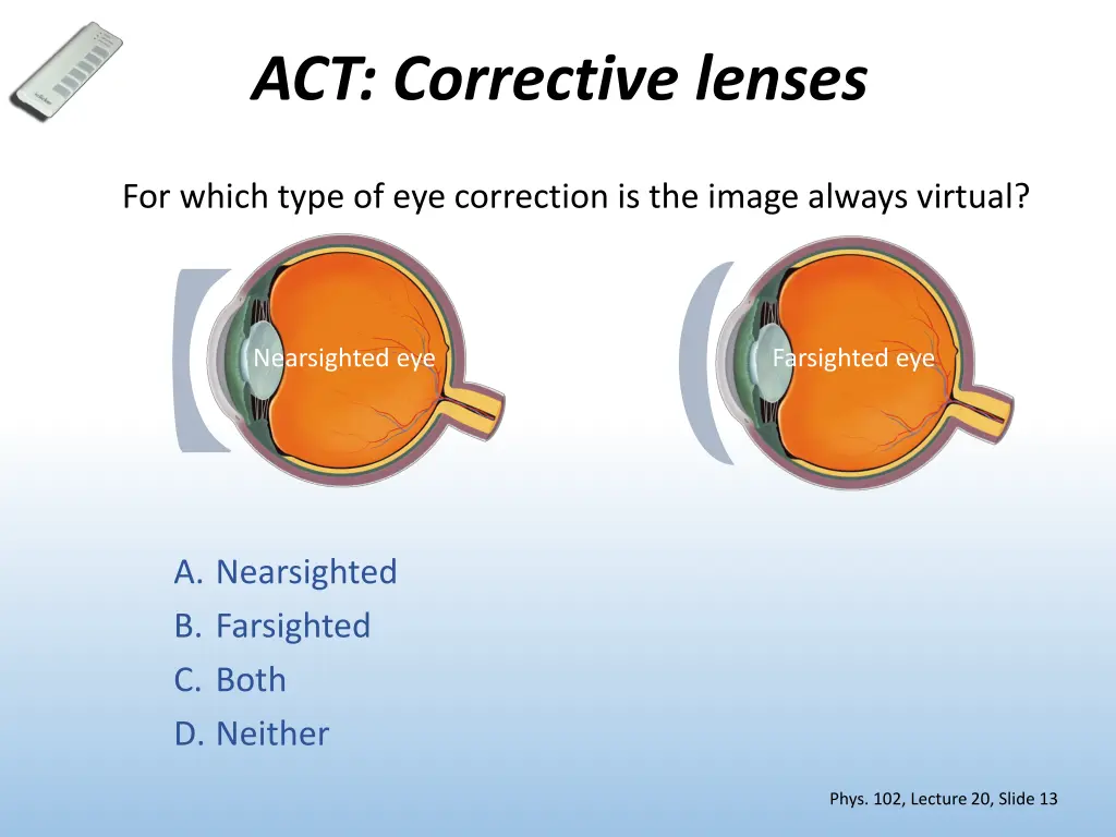 act corrective lenses