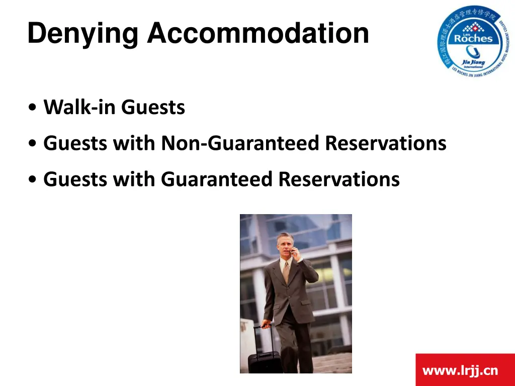 denying accommodation