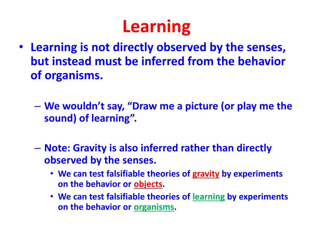 learning 3