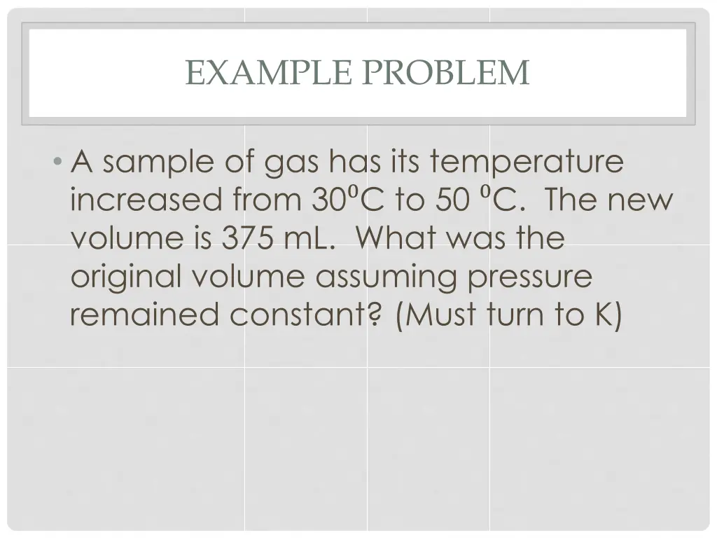 example problem 1