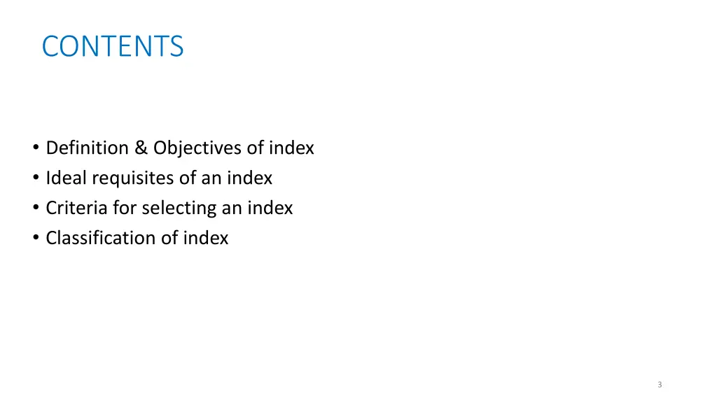 contents