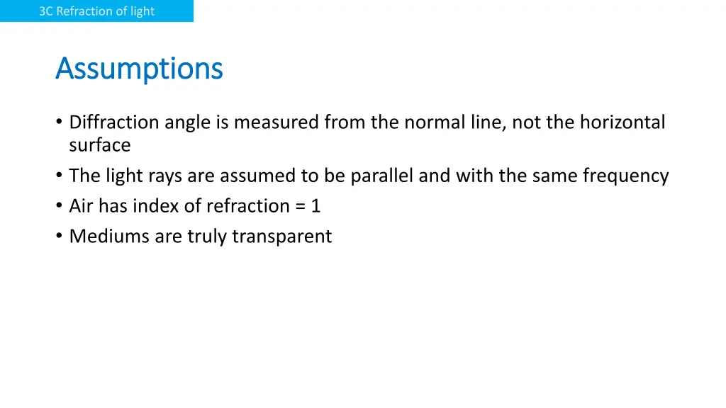 3c refraction of light 9