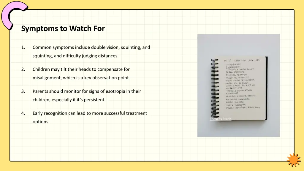 symptoms to watch for