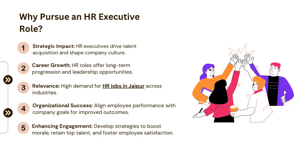 why pursue an hr executive role