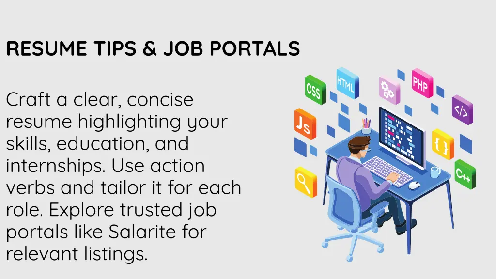resume tips job portals