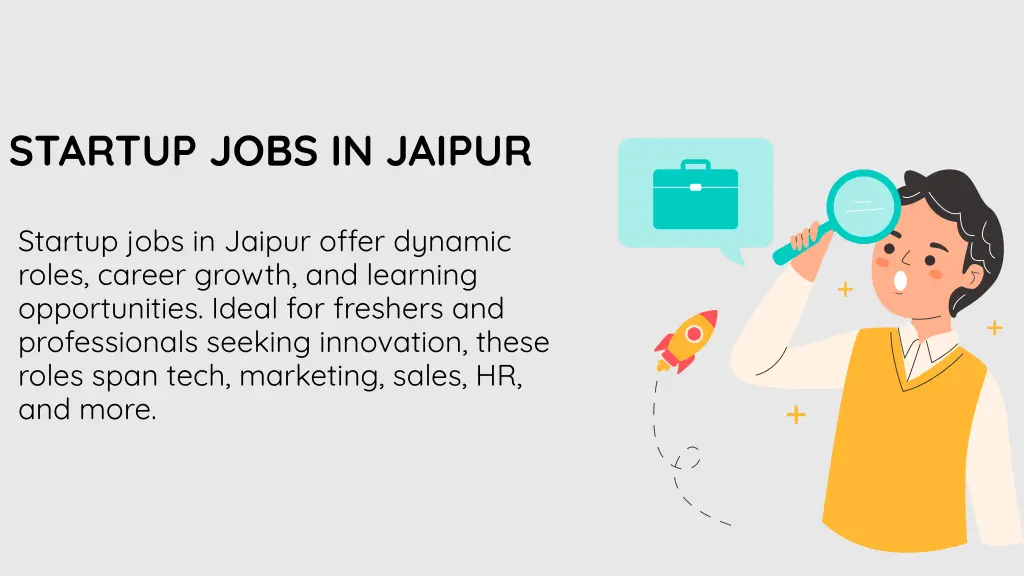 startup jobs in jaipur