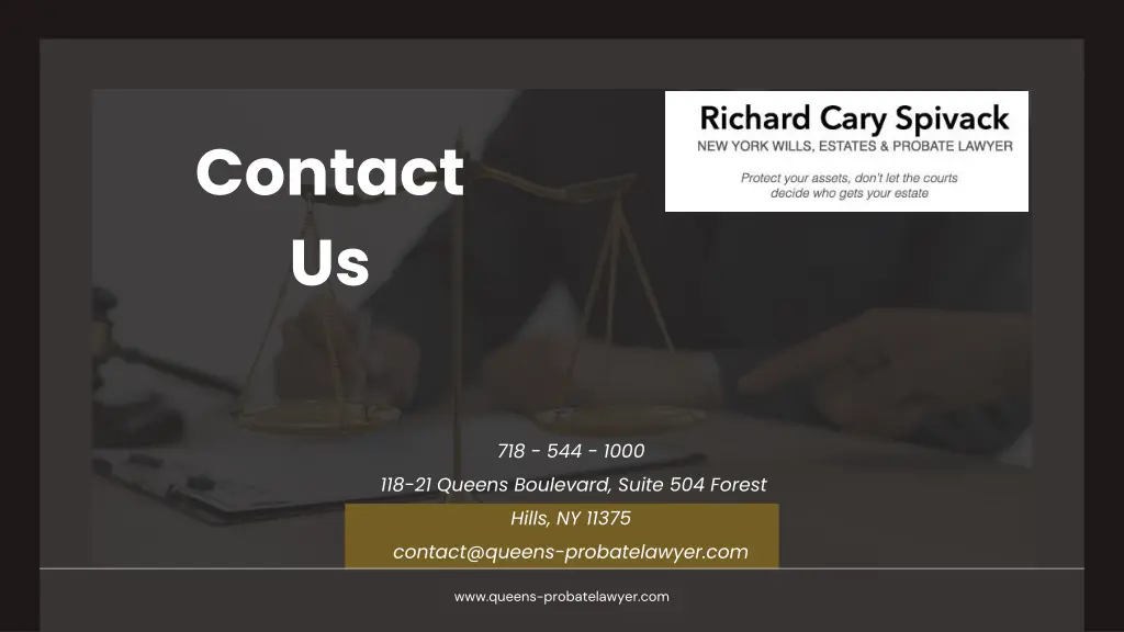 contact us