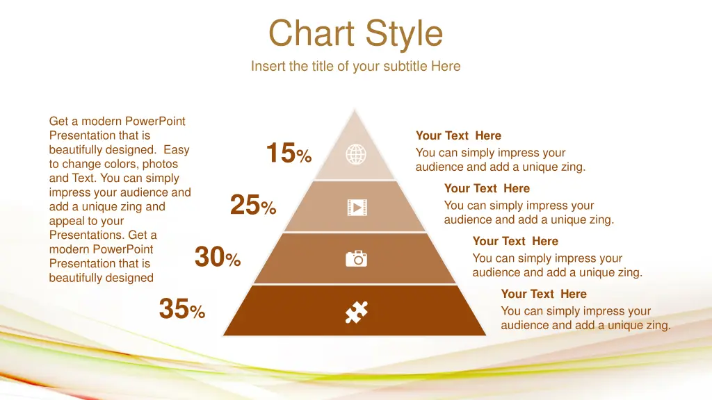 chart style insert the title of your subtitle here 1