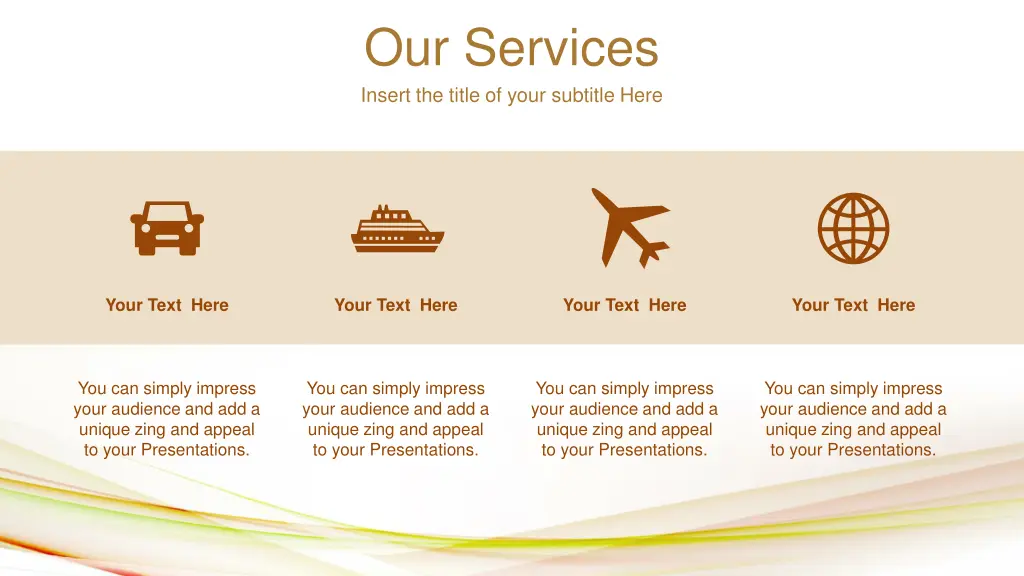 our services insert the title of your subtitle