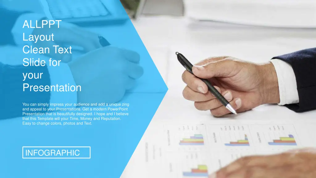 allppt layout clean text slide for your