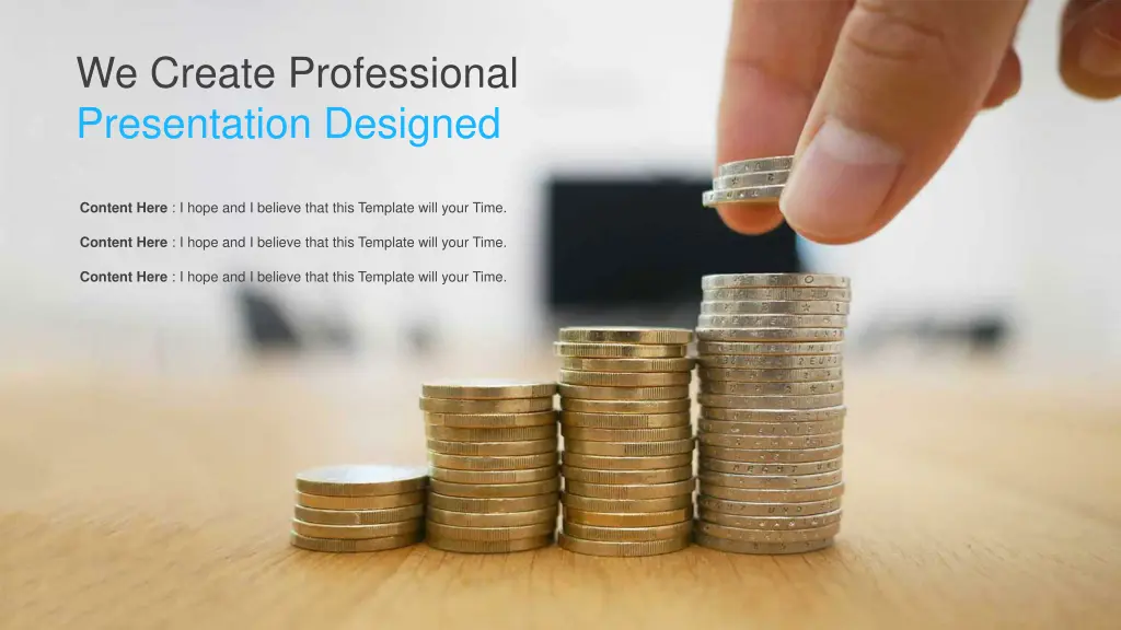 we create professional presentation designed