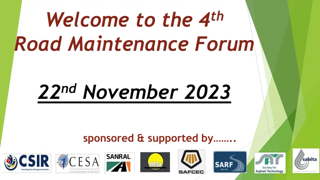sponsored supported by