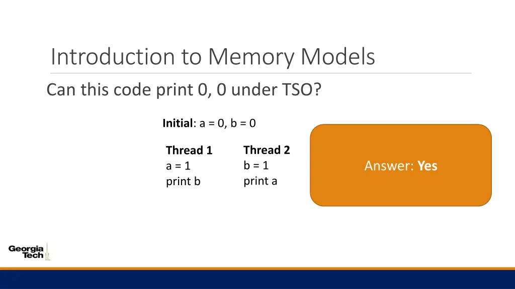 introduction to memory models 1