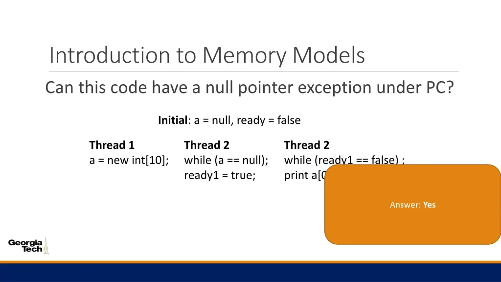 introduction to memory models 3