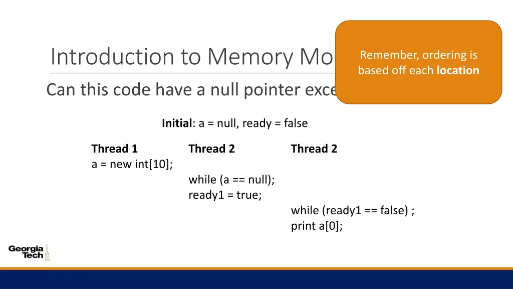 introduction to memory models 4