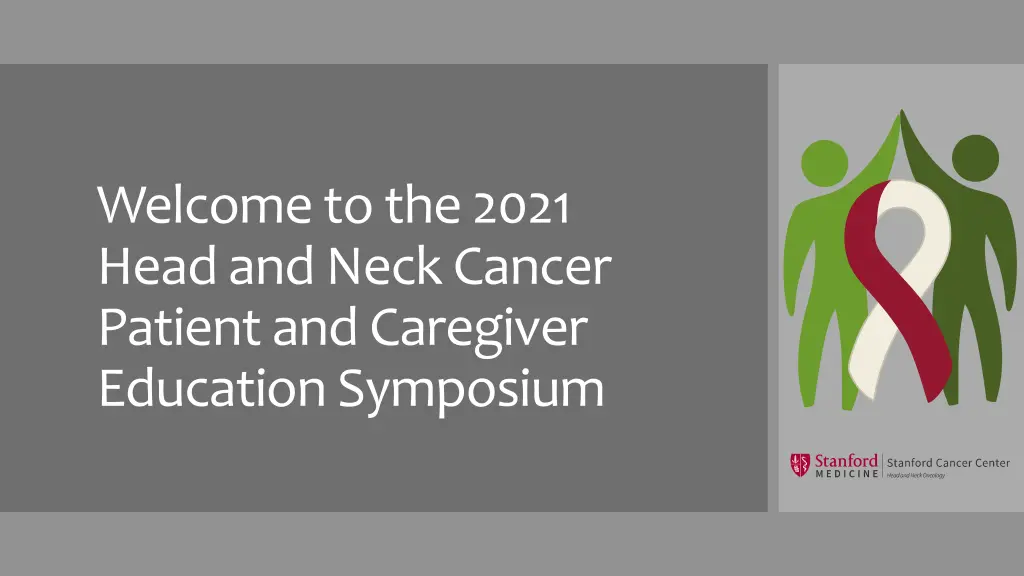 welcome to the 2021 head and neck cancer patient