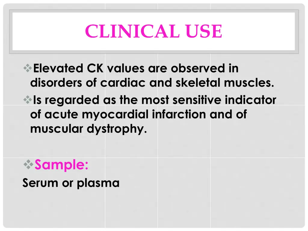 clinical use