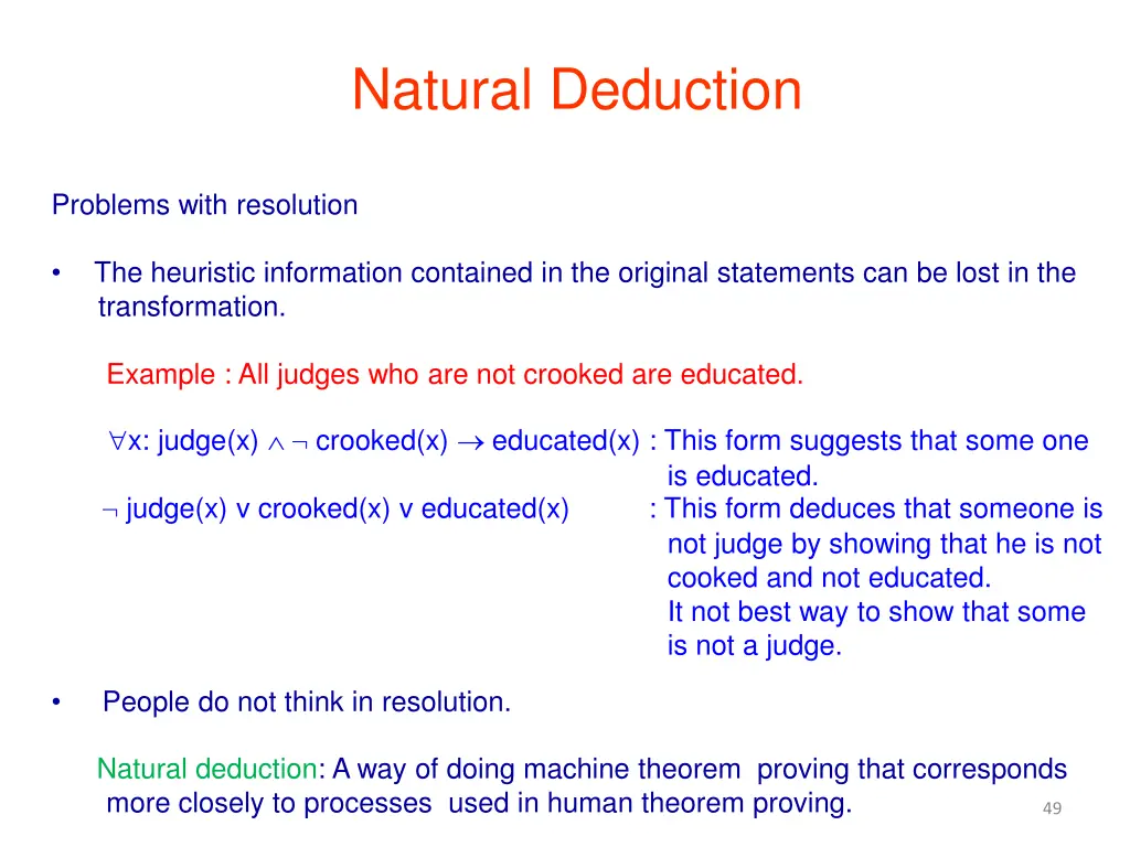 natural deduction