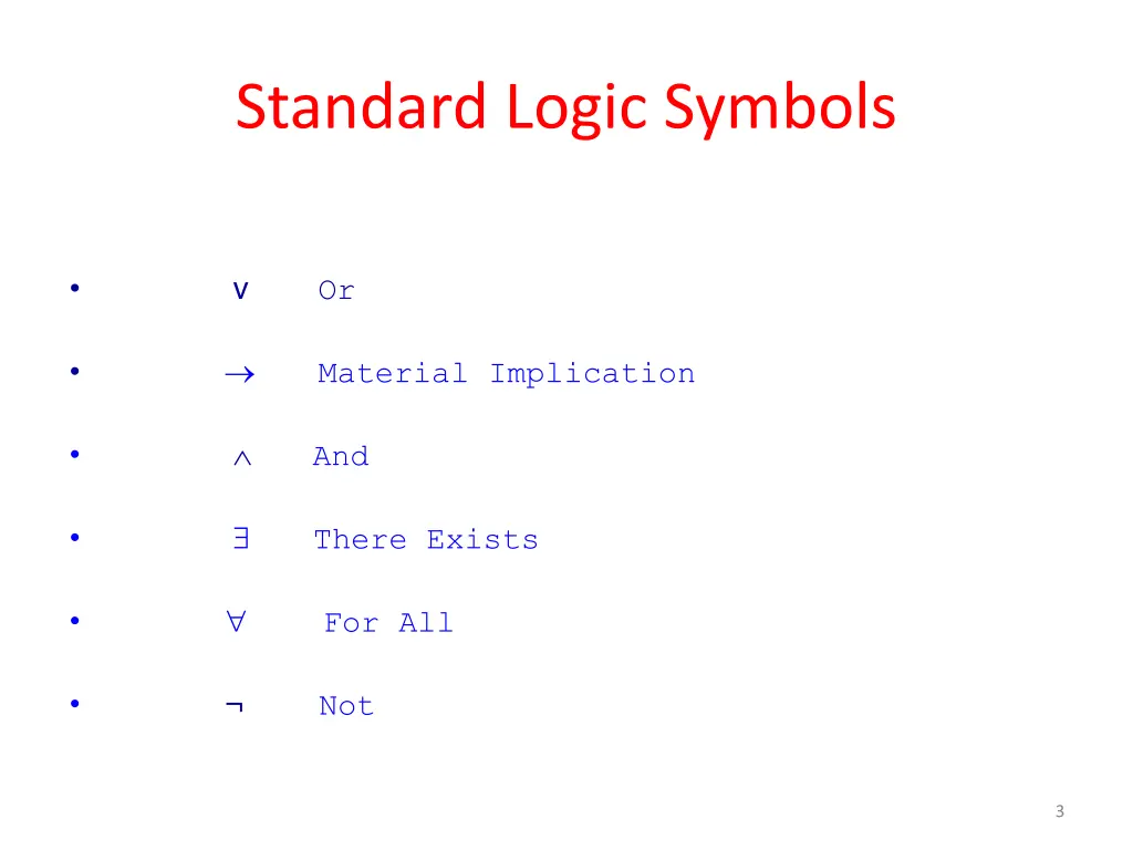 standard logic symbols