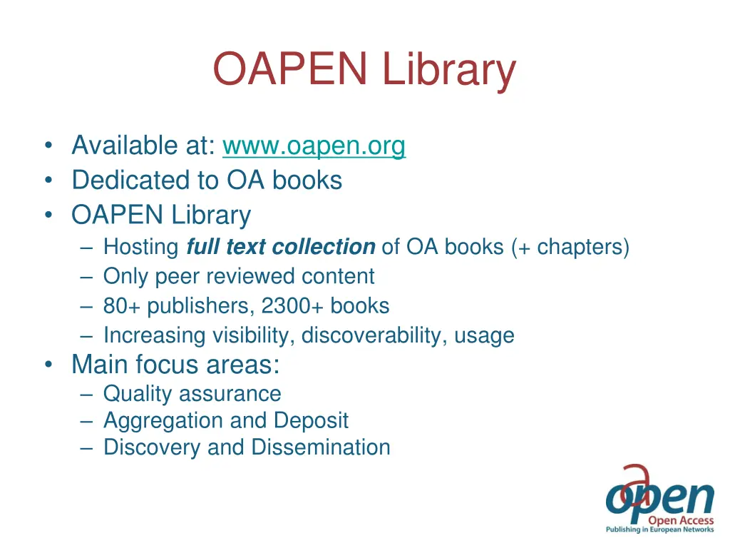 oapen library