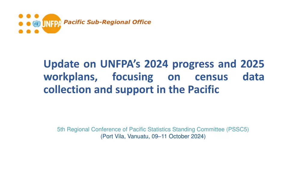 pacific sub regional office