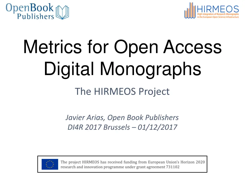 metrics for open access digital monographs