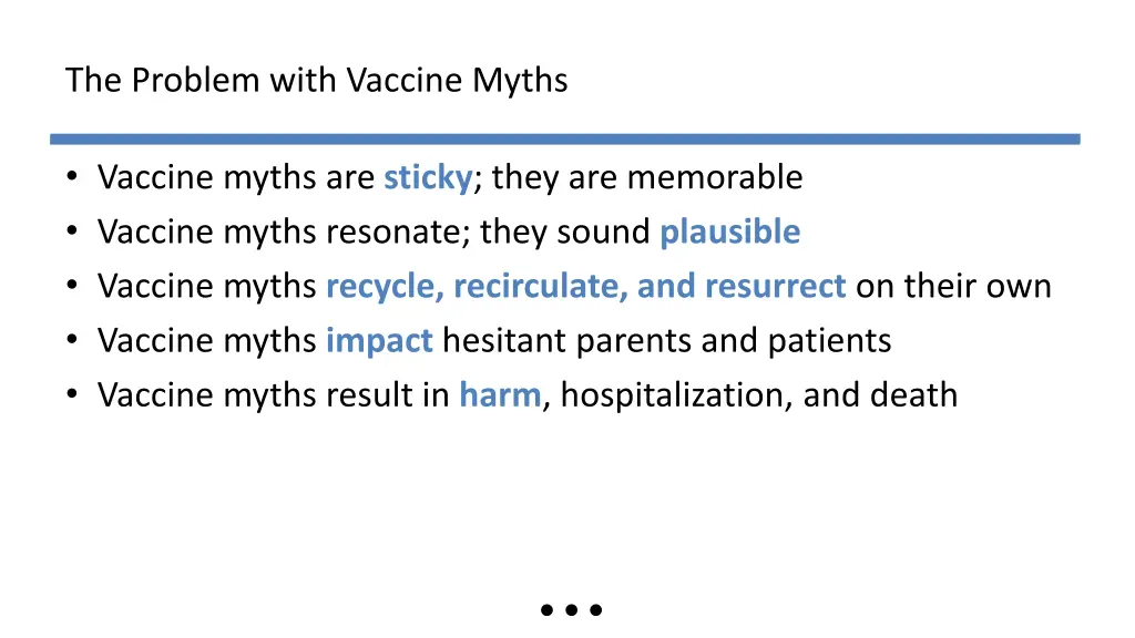 the problem with vaccine myths