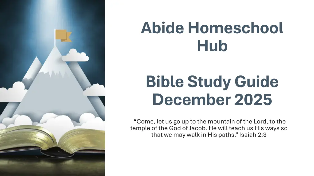 abide homeschool hub