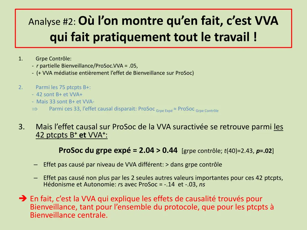 analyse 2 o l on montre qu en fait 1