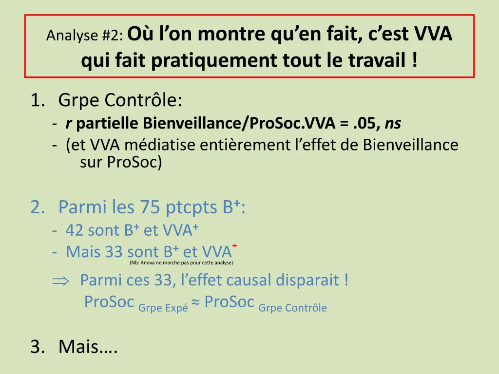 analyse 2 o l on montre qu en fait