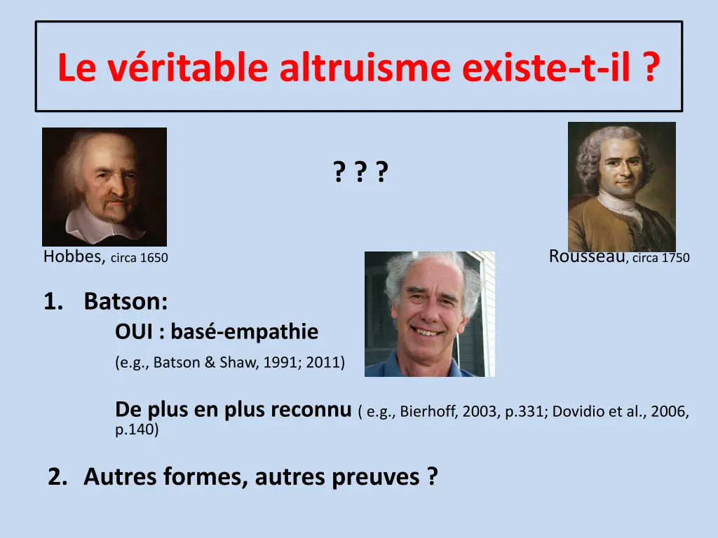 le v ritable altruisme existe t il 1