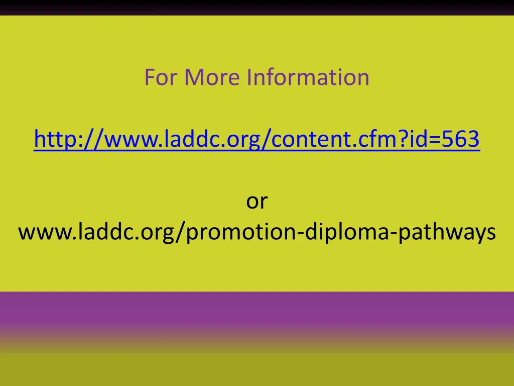 for more information