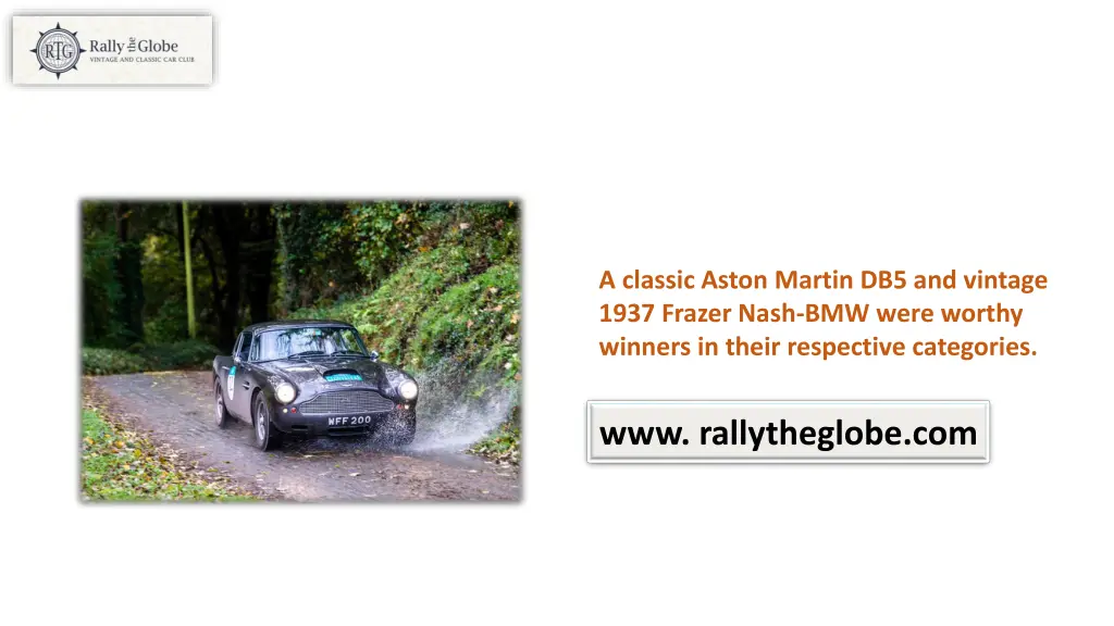 a classic aston martin db5 and vintage 1937