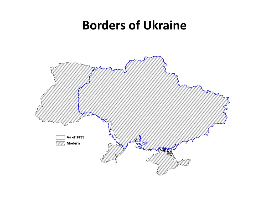 borders of ukraine